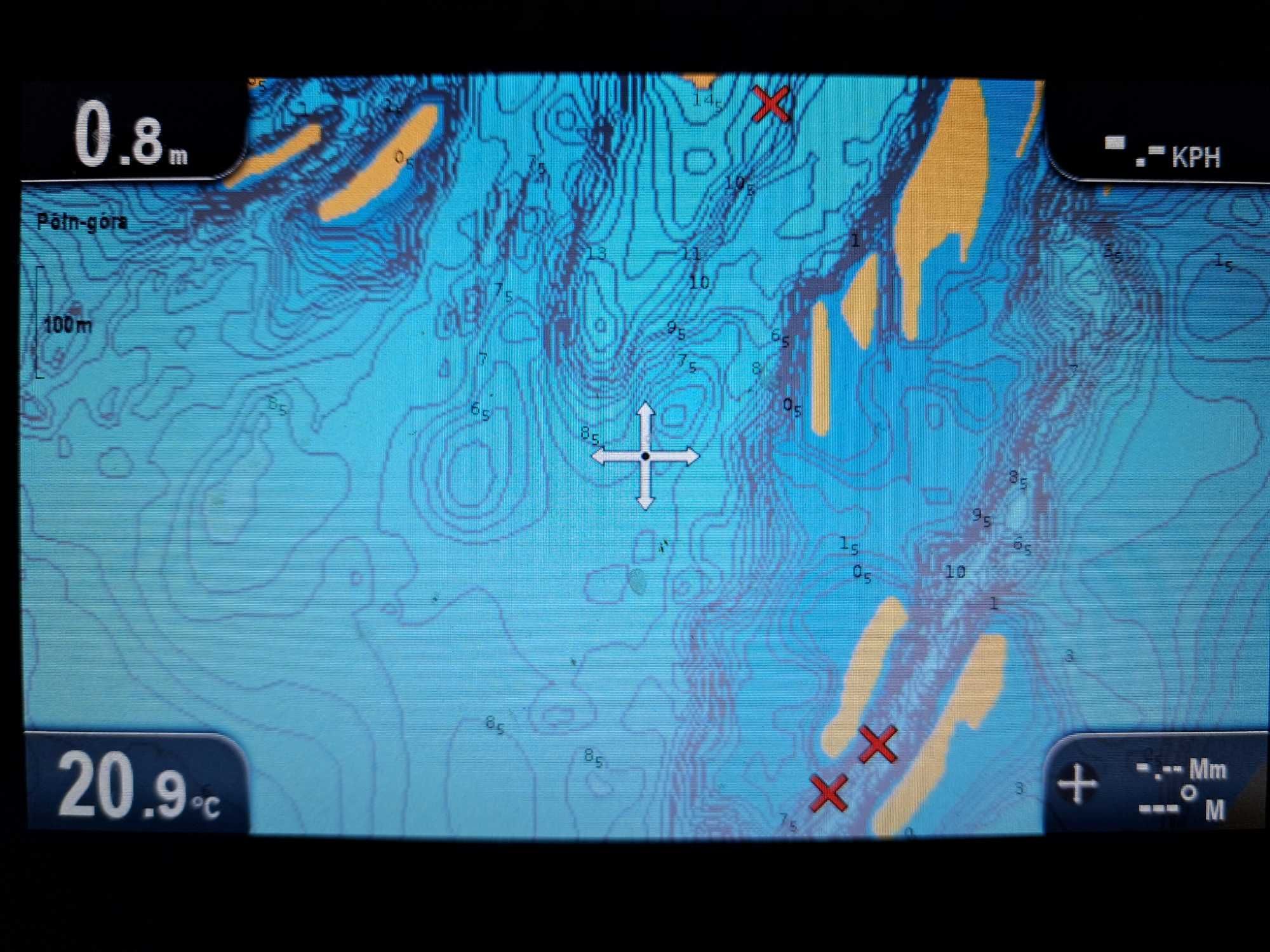 Mapa Navionics z 2023 r. + Polska wody śródlądowe i przybrzeżne