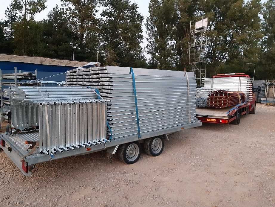 Rusztowanie Plettac 65 m2 Nowe Transport Certyfikat