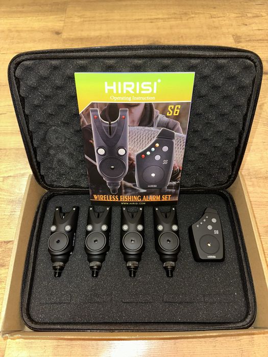 Сигналізатори клювання для риболовлі Hirisi s6 (4+1)