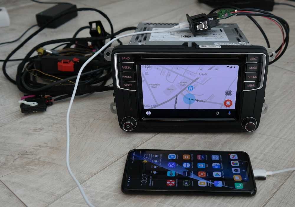 USB Apple CarPlay Android Auto MIB2 Discover Composition VW Skoda Audi