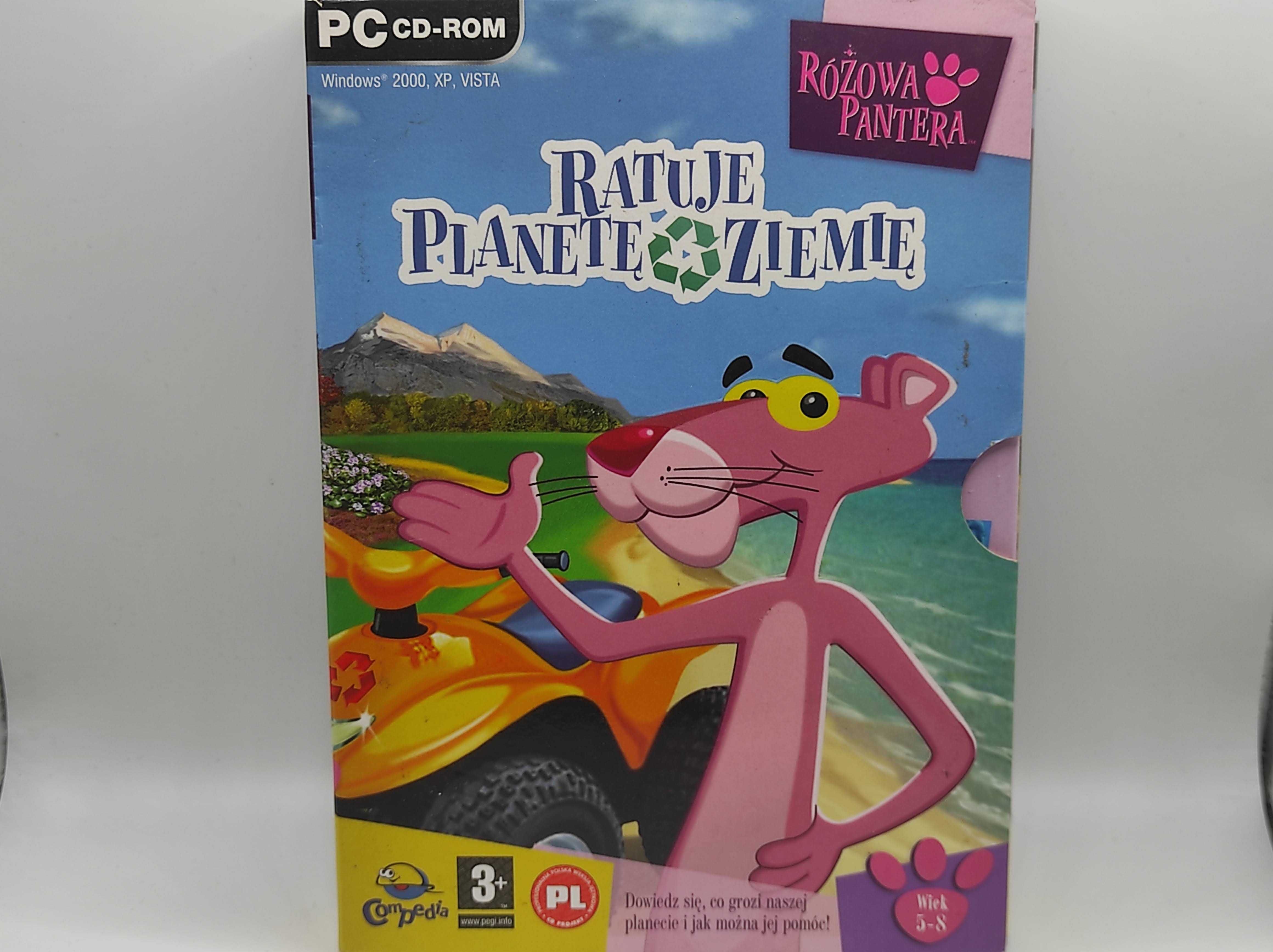 Różowa pantera PC ratuje planetę ziemia