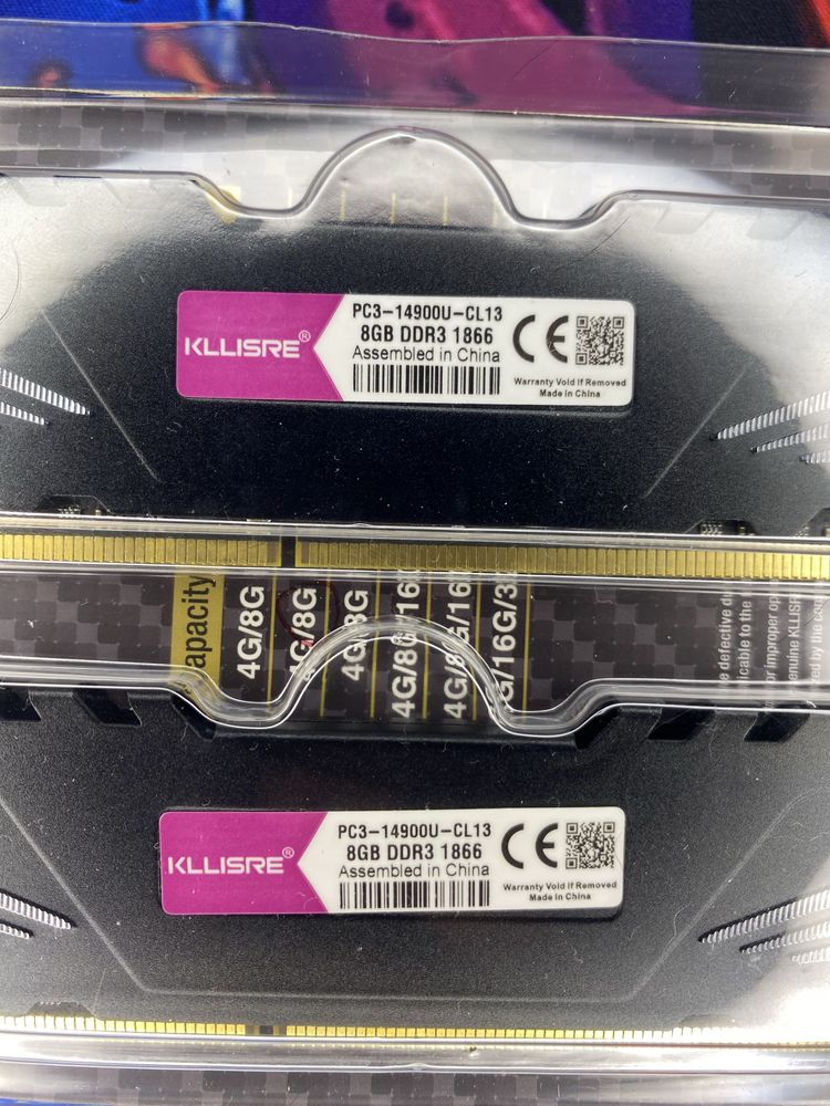 DDR3 1866/1600 8gb Kllisre Оперативная память
