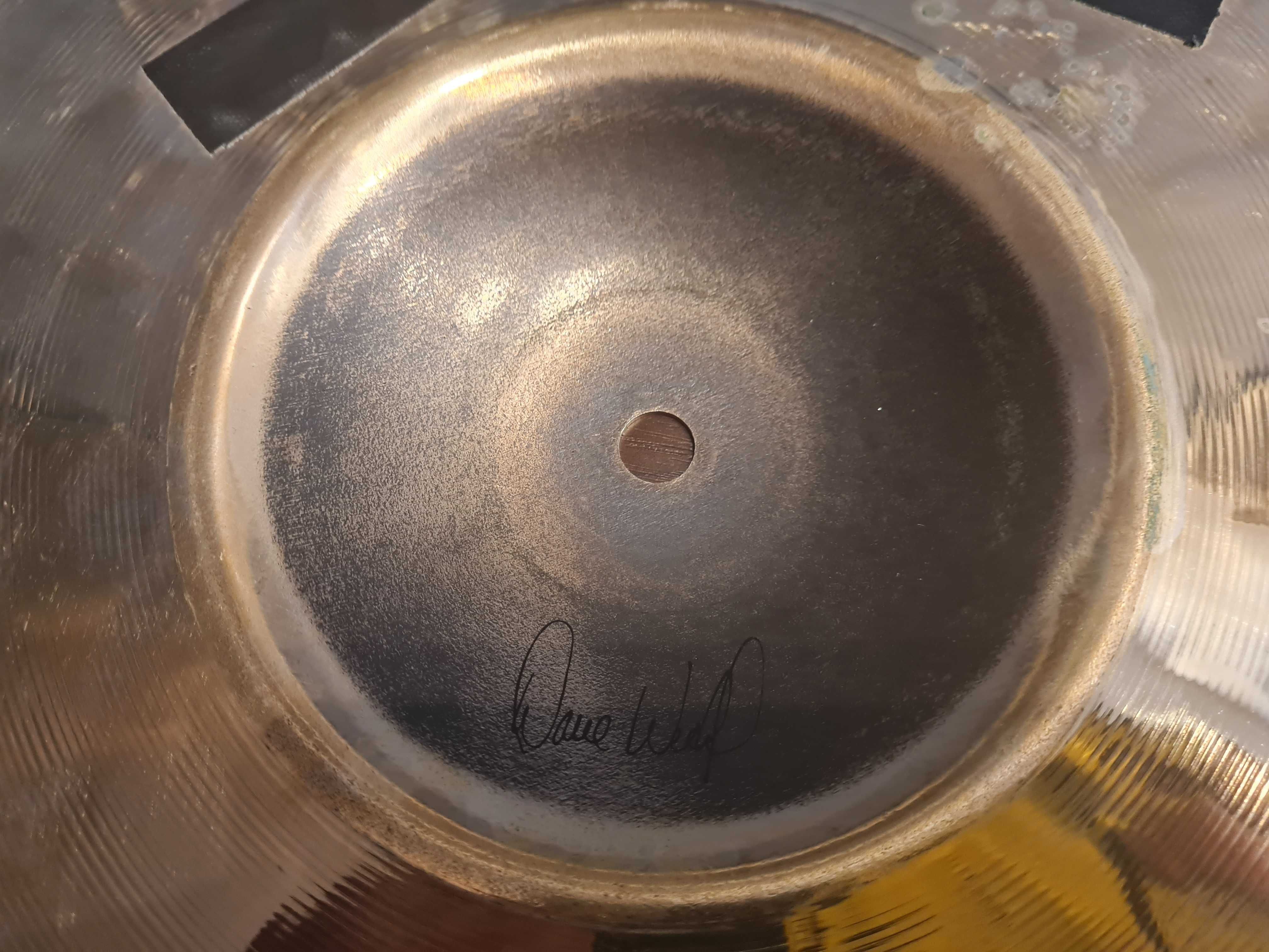 Sabian Evolution Ride 20" HHX sygnowany przez Dave Weckl