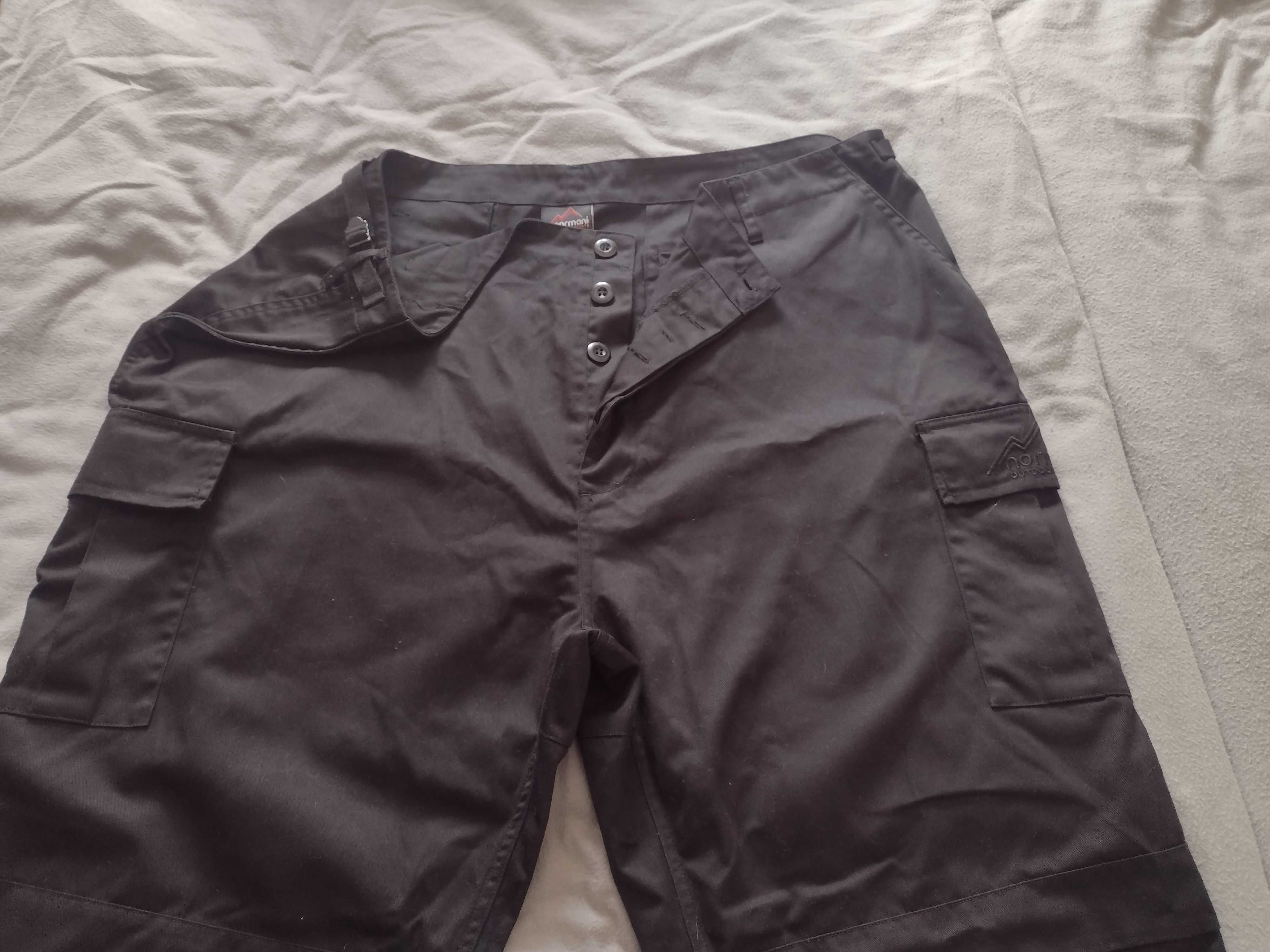 Calças Outdoor Cargo preto 4XL