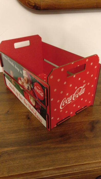 Coca Cola Natal caixa para 6 garrafas de 1 litro cocacola