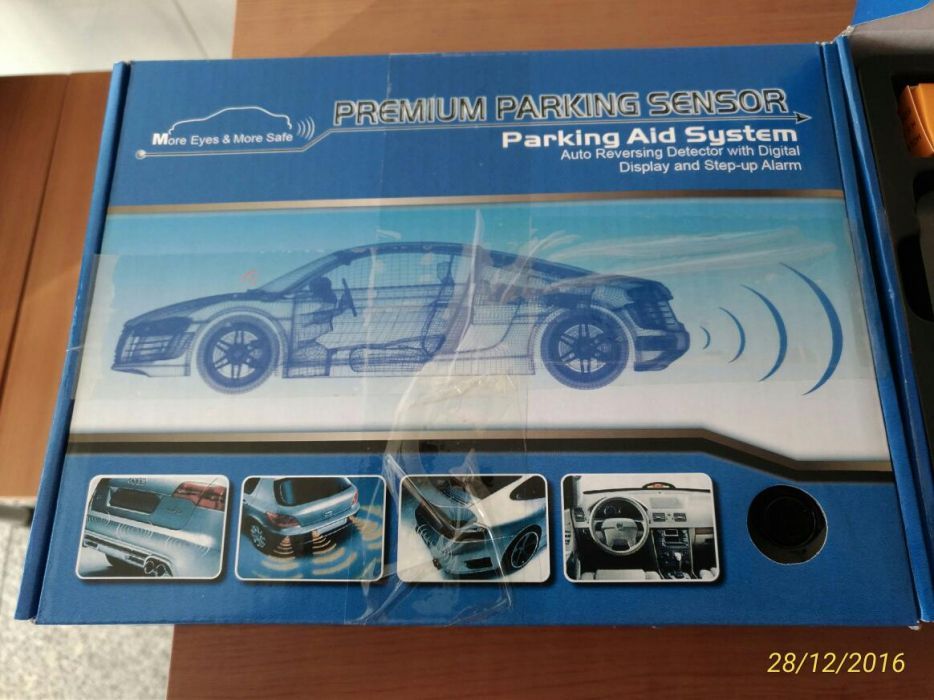 Sensores de estacionamento novos
