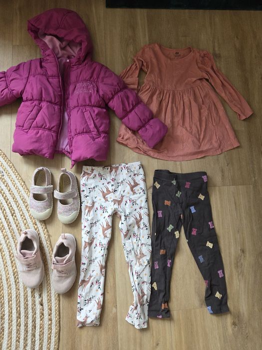 Ubranka dla dziewczynki 4 lata, 110-116cm