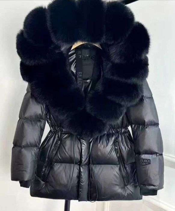 Kurtka puchowa zimowa nowa kolekcja fashion collection