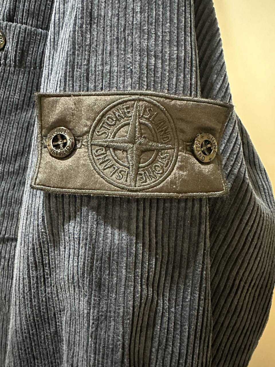 stone island corduroy рубашка vintage