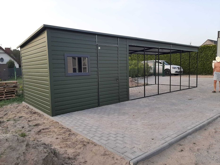 Zadaszenie - CARPORT WIELOSTANOWISKOWY | Wiata Samochodowa – Maj-Blach