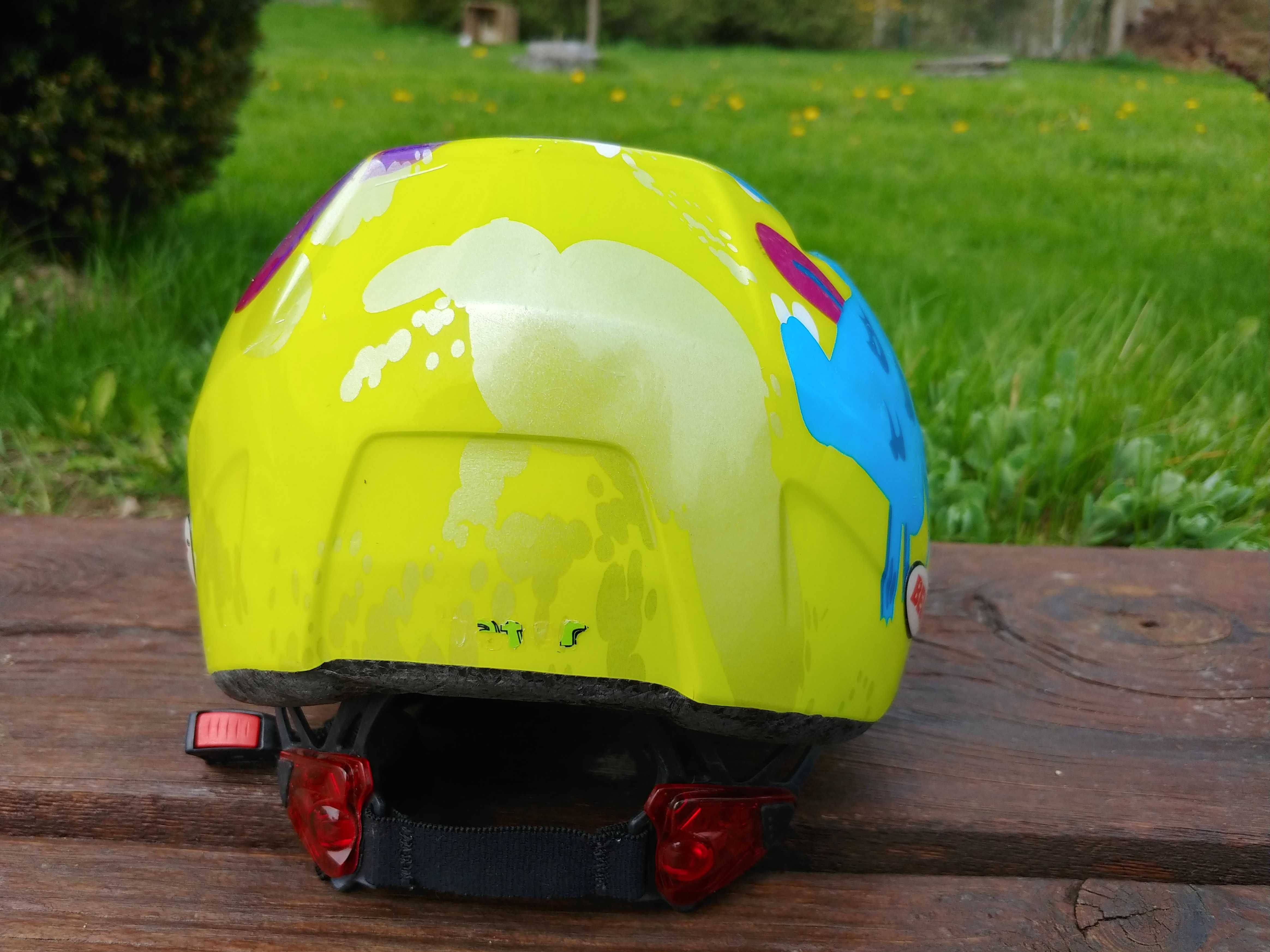 Kask rowerowy świecący BELL roz S 50-54 cm