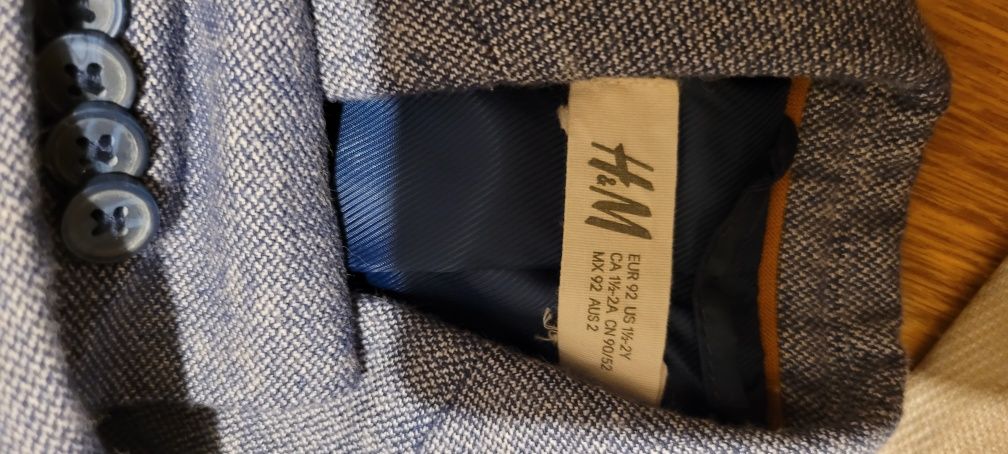 Chłopięca marynarka 92 h&m