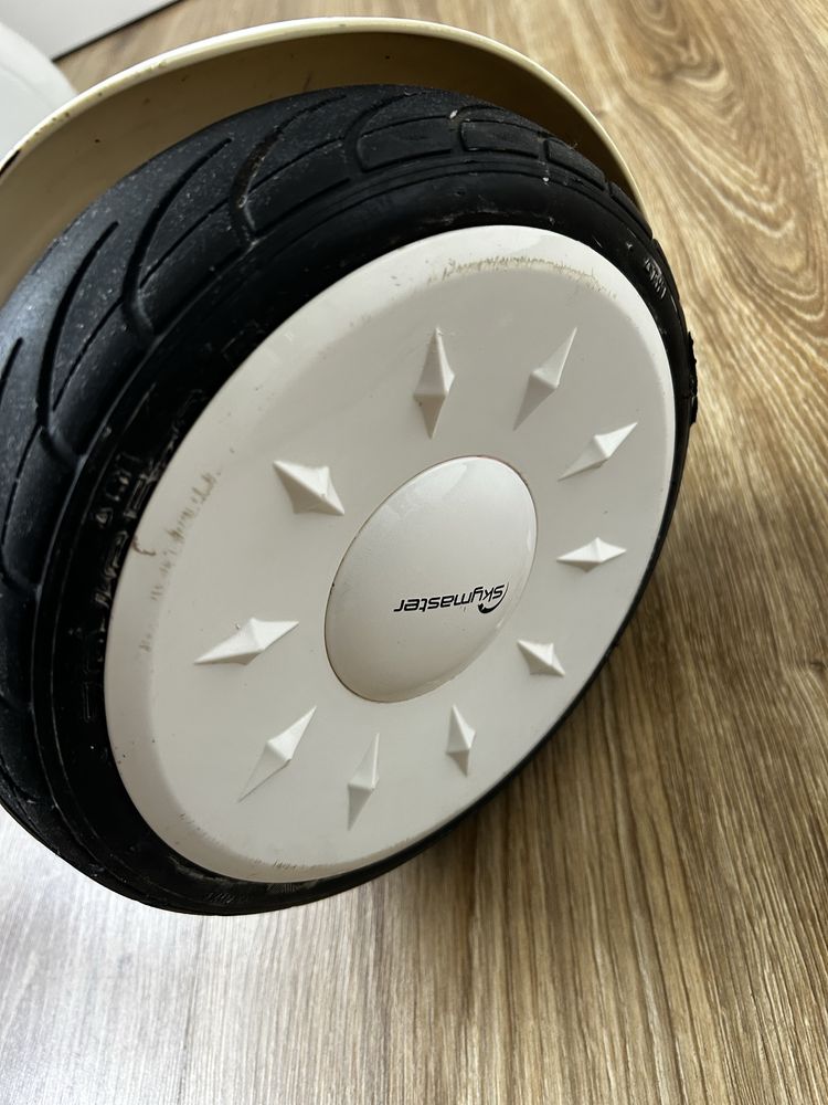 Deskorolka Elektryczna SKYMASTER WHEELS 11 DUAL SMART błękitno-biała