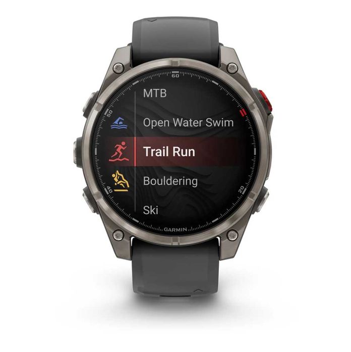 Годинник Garmin Fenix 8 Pro 47 mm AMOLED Sapphire Titanium w. Graf bd