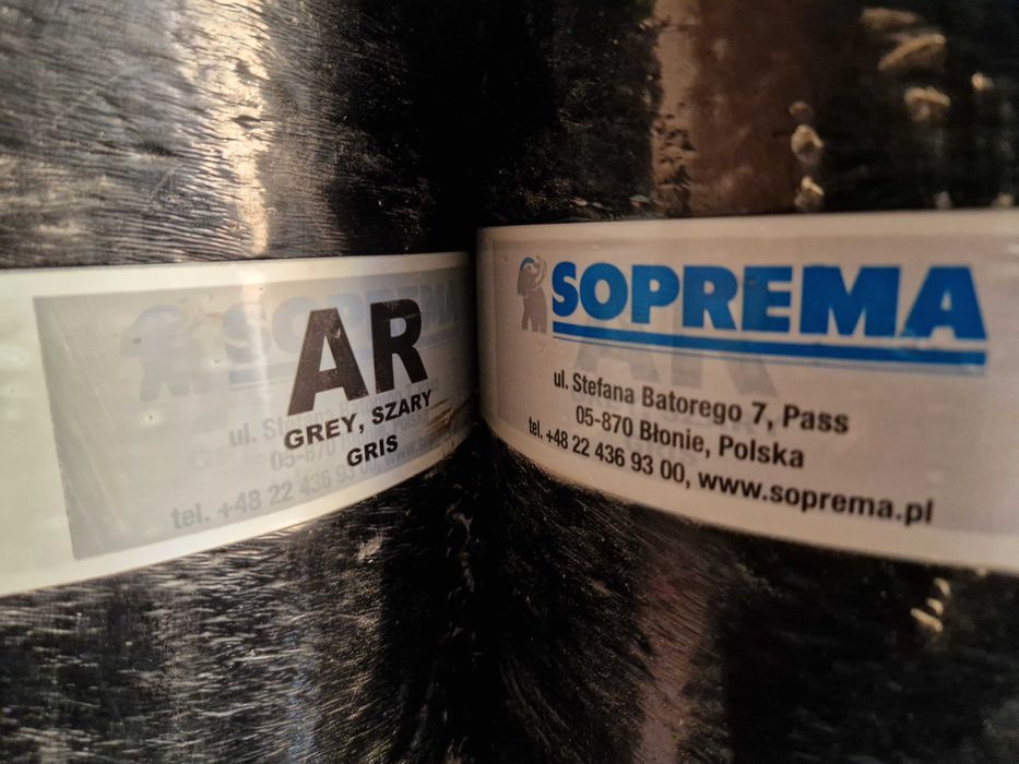 Papa nawierzchniowa Soprema  EP 5 PERFORMA PL dach PAPA MOSTOWA  5 mm