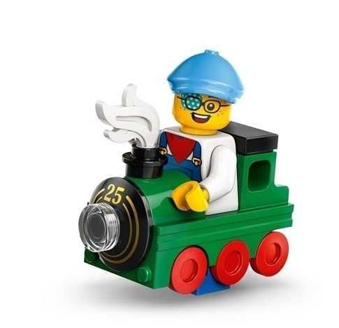 LEGO Minifigures 25, Mały miłośnik pociągów