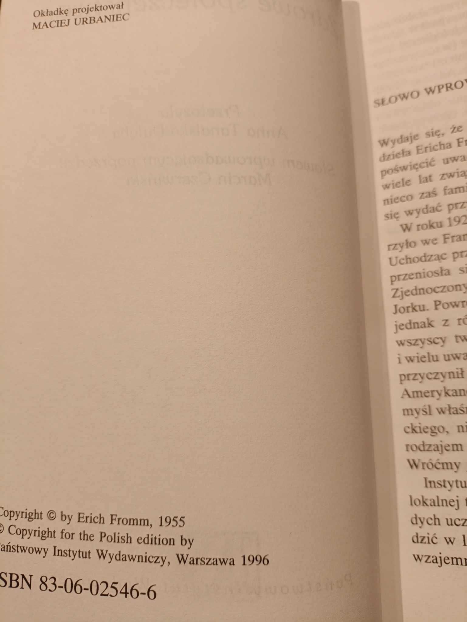 Zdrowe społeczeństwo - Erich Fromm