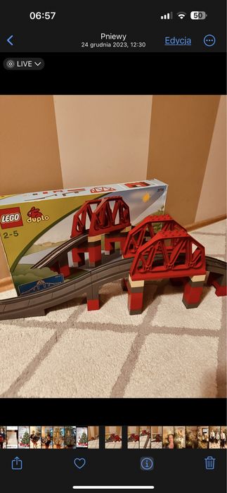 Lego Duplo Most do kolejki