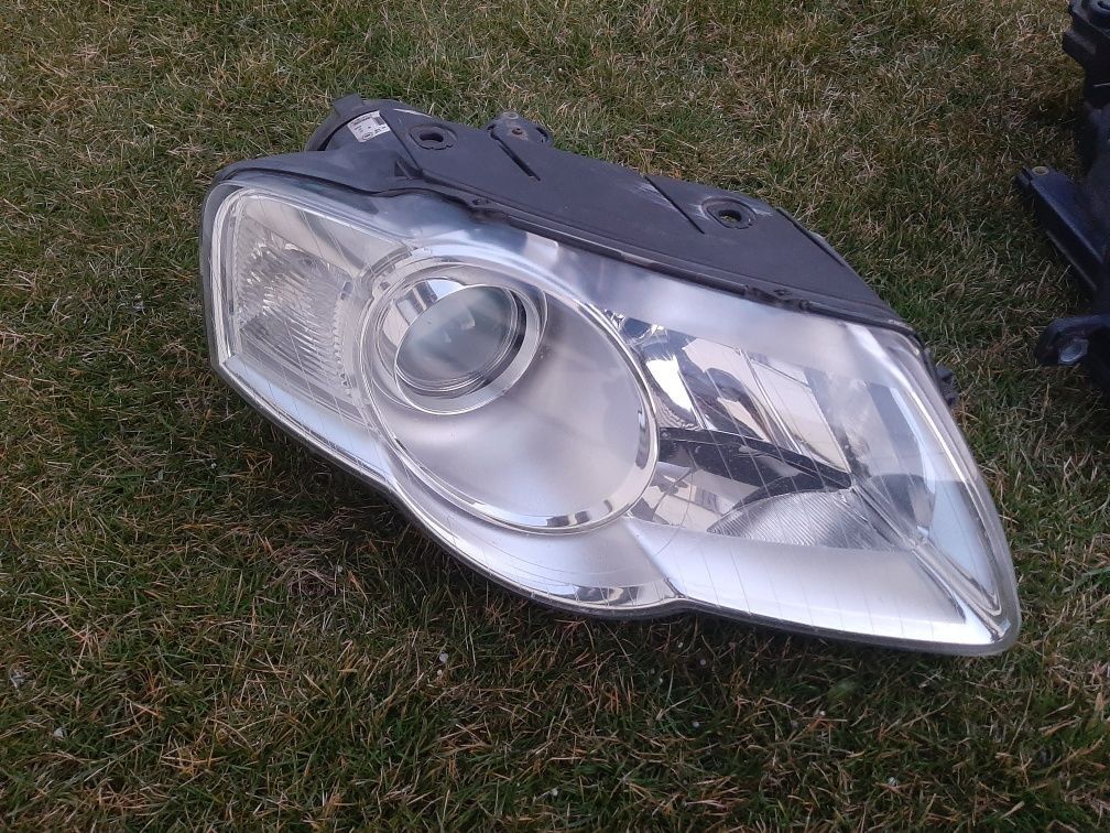 Reflektor lampa przód prawa lewa -europejska- vw passat b6