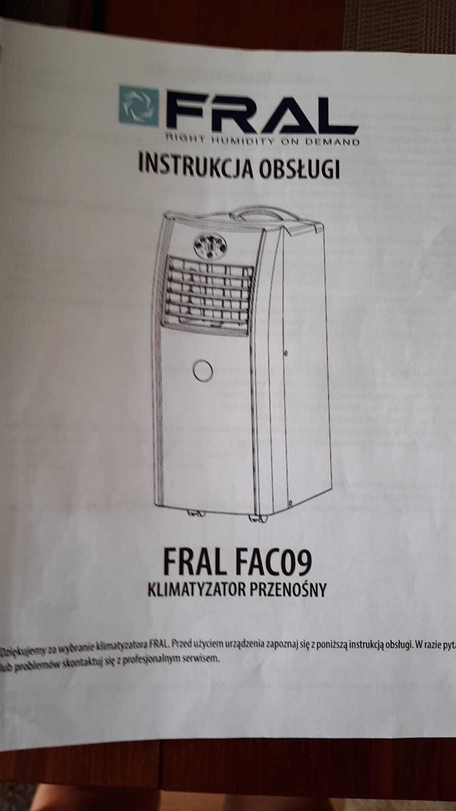 Klimatyzator przenośny FRAL FAC09