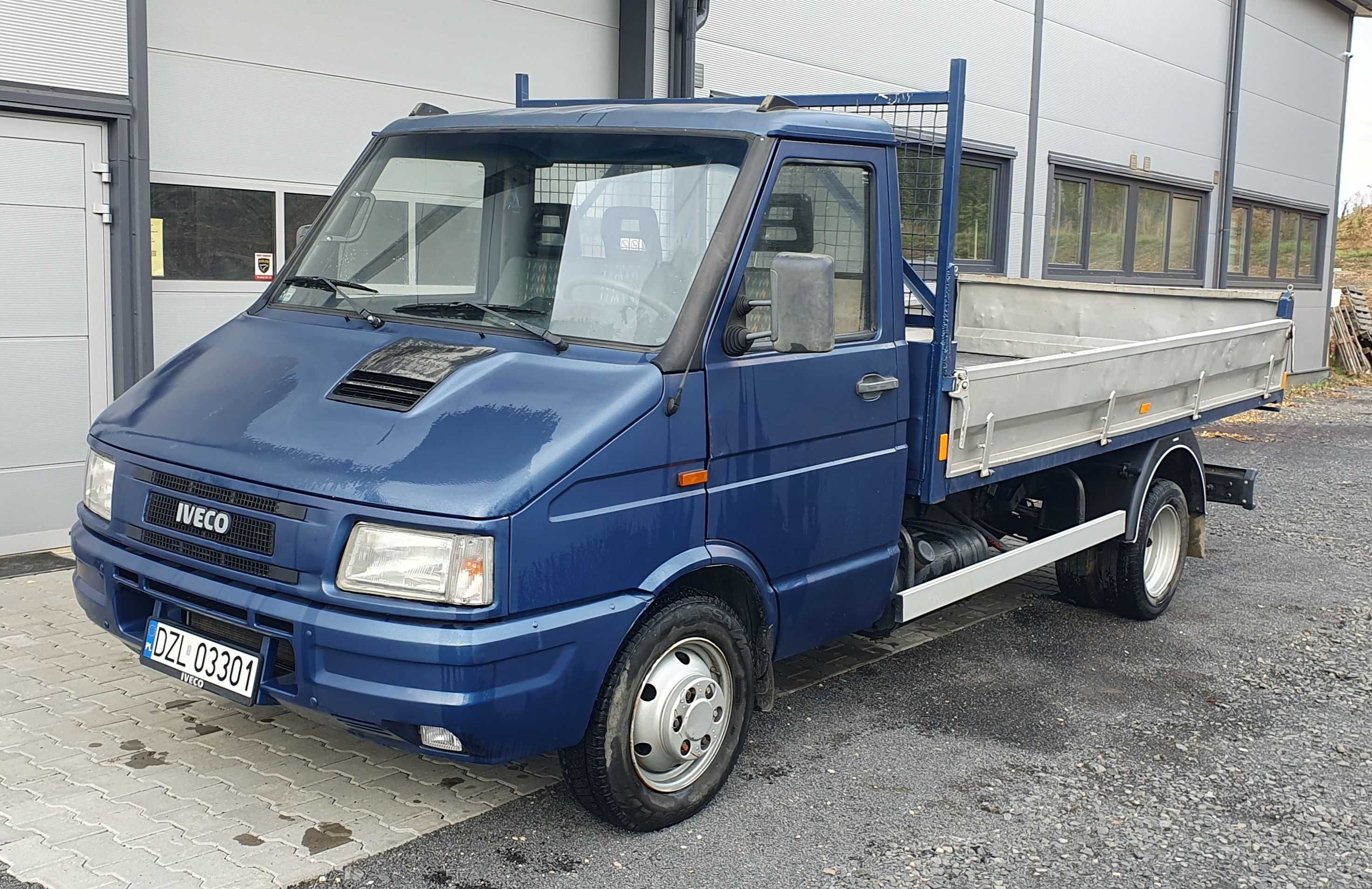 IVECO DAILY II 35-10 wywrotka kiper 1999 2,8D  Hak  VAT-1  3,5t  FV