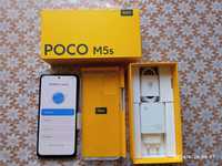 Poco m5s 4/128,+2 скла і чохол книжка.