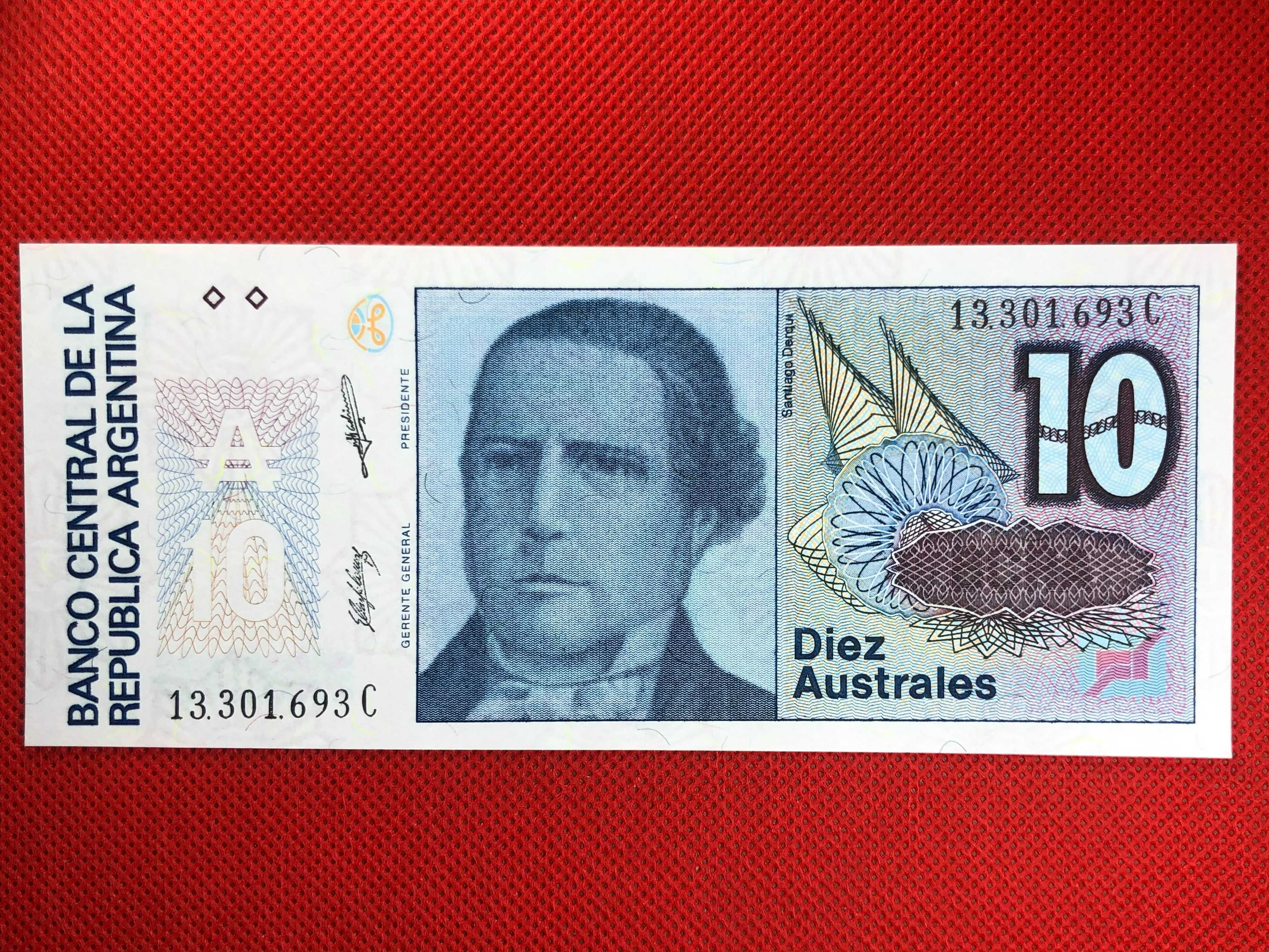 Argentina 10 Pesos 1987 UNC
