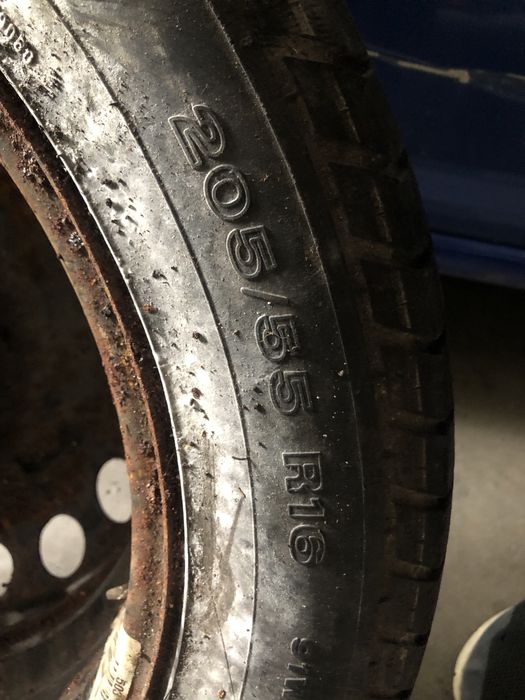 Zapas. Koło zapasowe do bagażnika. Stan jak na zdjeciach