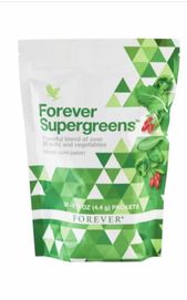 Supergreens Forever zielone warzywa i owoce