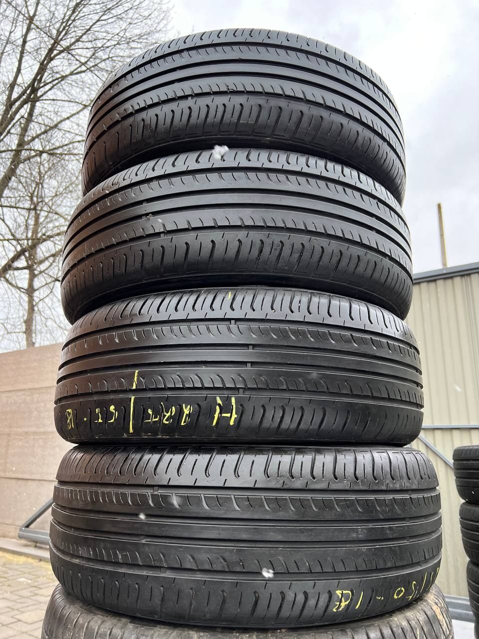 Шини б/у 225/55 R18 Hankook комплект, літня резина R18