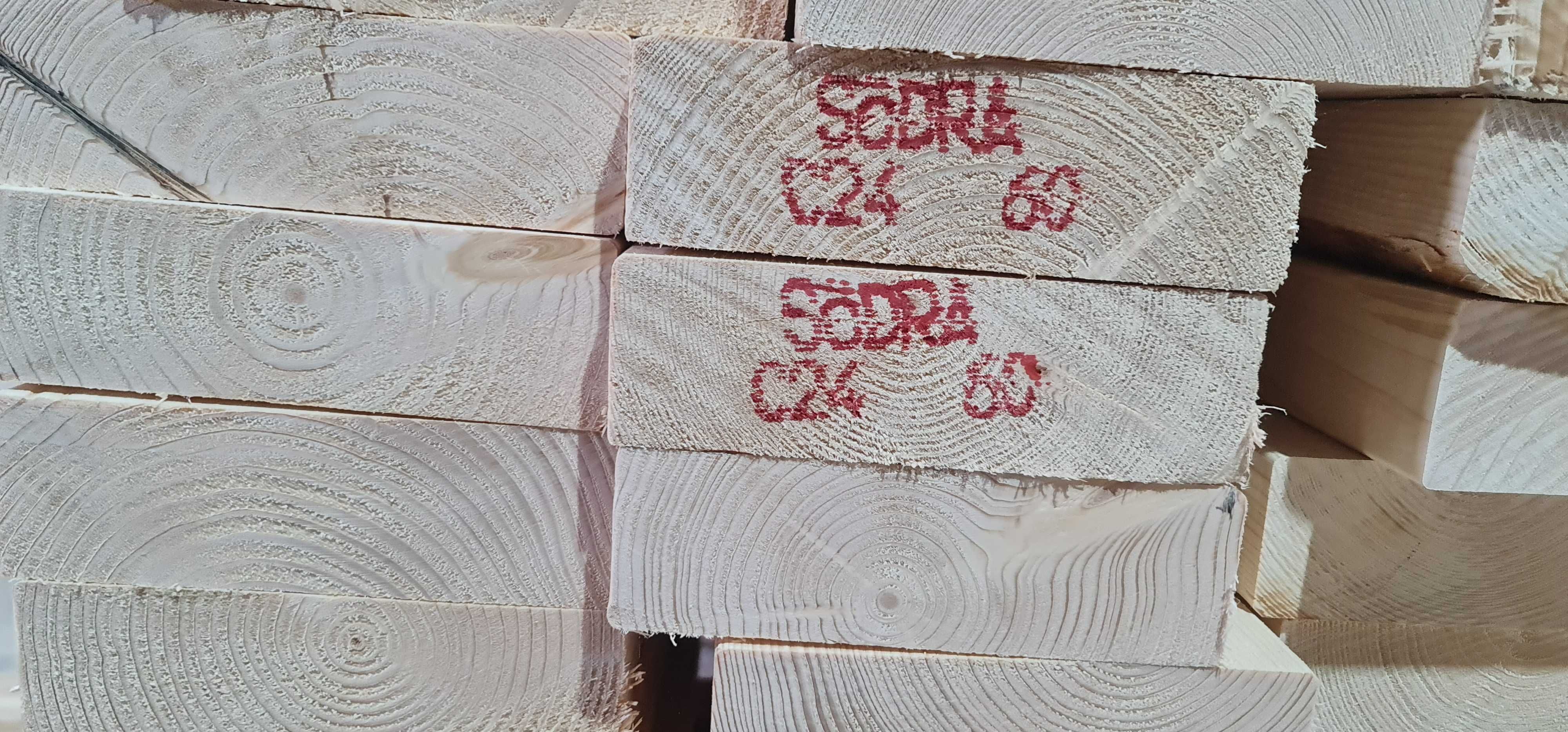 Deski certyfikowane C24 145 x 45mm