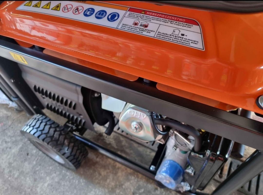 Agregat prądotwórczy om line 5.5kw Przesyłka gratis