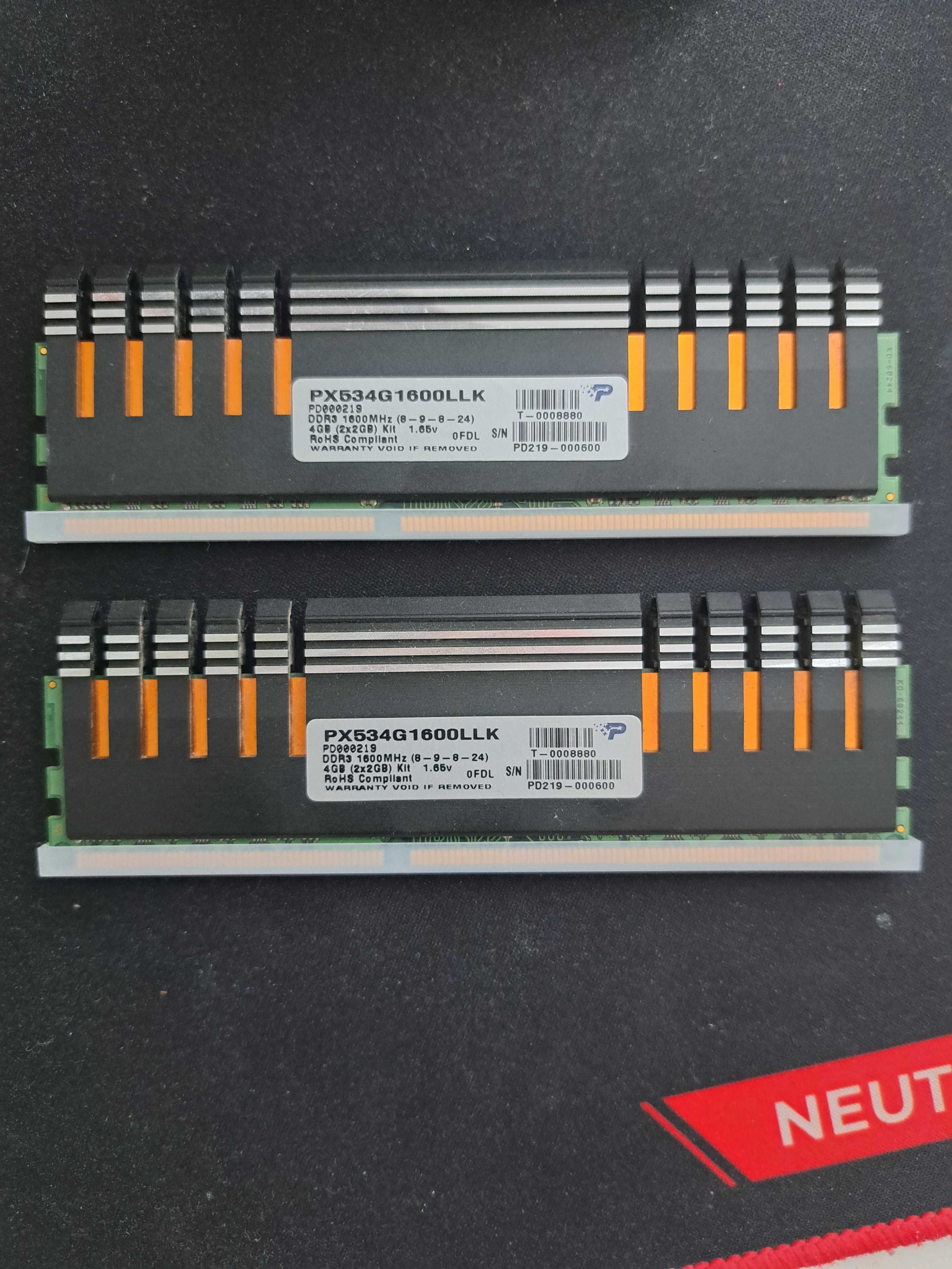 Pamięć RAM Viper Xtreme 2 x 4GB DDR3 1600MHZ