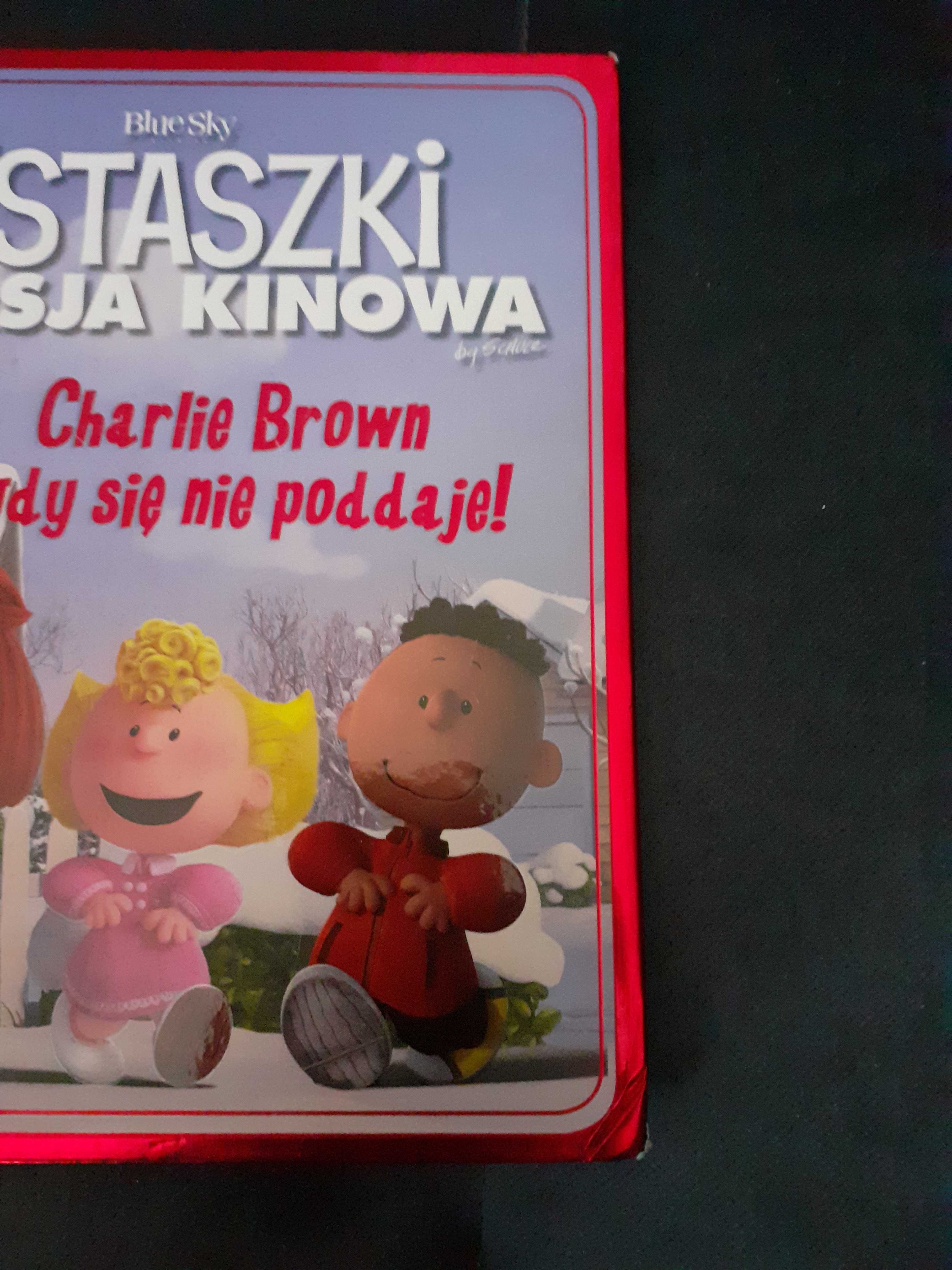 Książka Fistaszki Wersja Kinowa Carlie Brown nigdy się nie poddaje