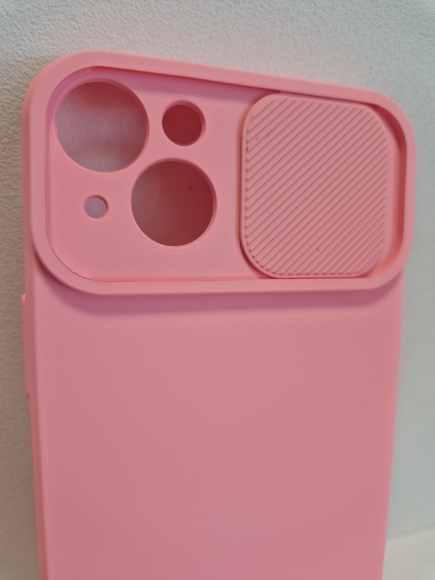 Camshield Soft do Iphone 14 Plus Jasnoróżowy