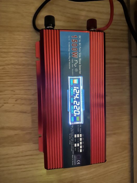 Инвертор Інвертор перетворювач живлення з 12в на 220в з чистим сінусом