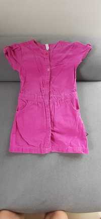 Sukienka sztruksowa coccodrillo roz. 116