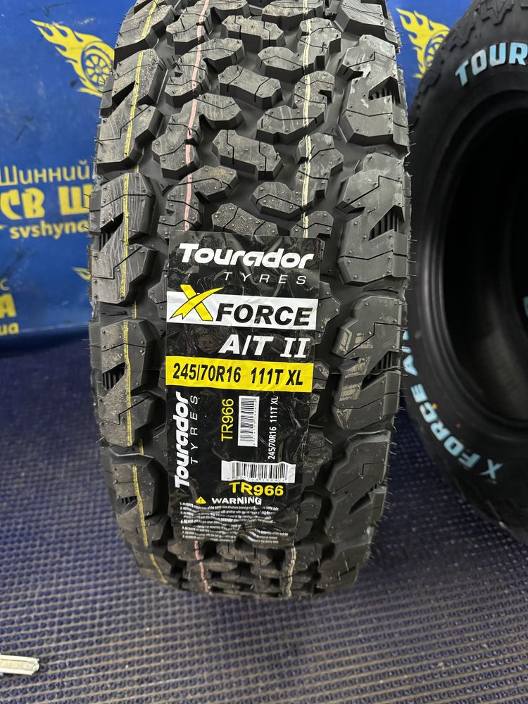 Болтотні шини 245/70R16 Tourador X Force A/T II