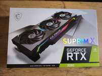 Karta graficzna MSI RTX 3080 Suprim X + oryginalne pudełko I zawartość