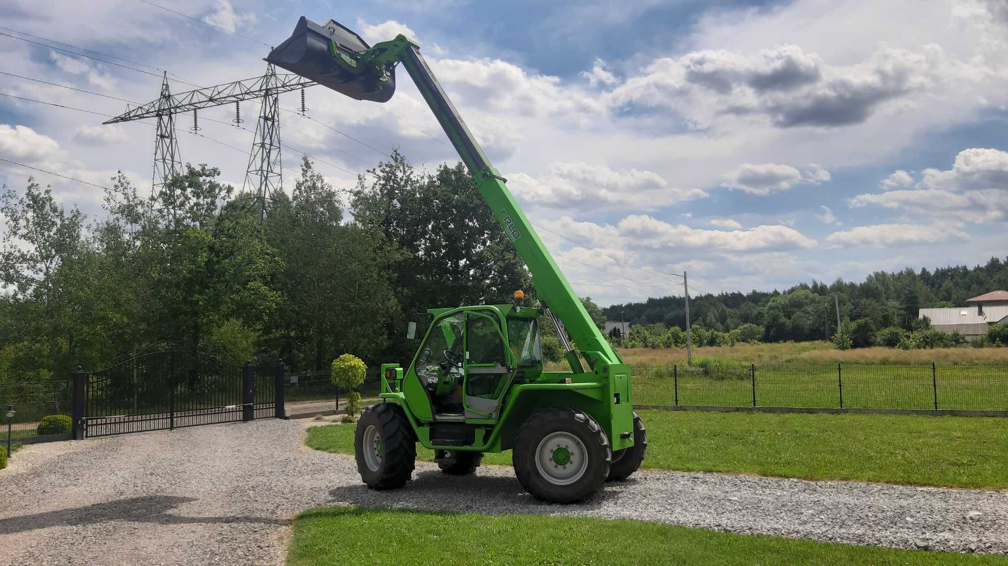 Ładowarka teleskopowa Merlo 34.7 niski przebieg Manitou JCB