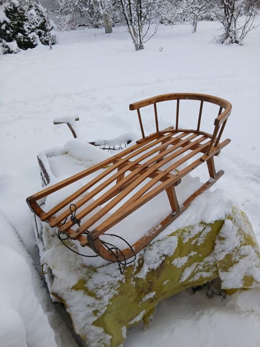 Sanki dla dziecka z oparciem