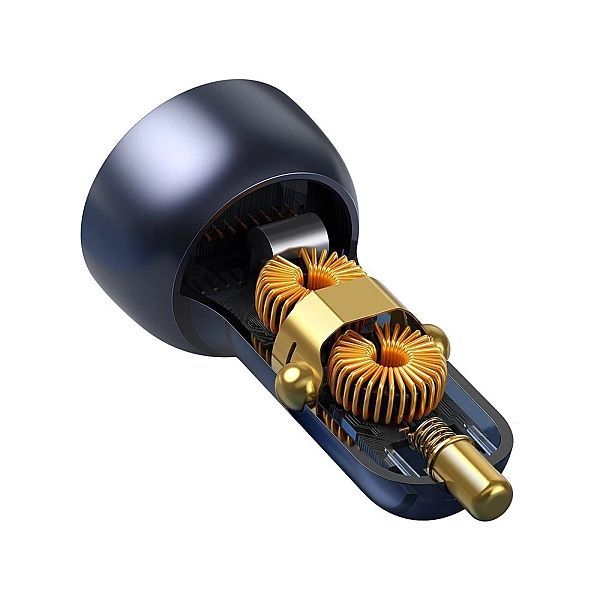 Baseus ładowarka samochodowa Usb / Usb Typ C 65 W 5 A Scp Quick Charge