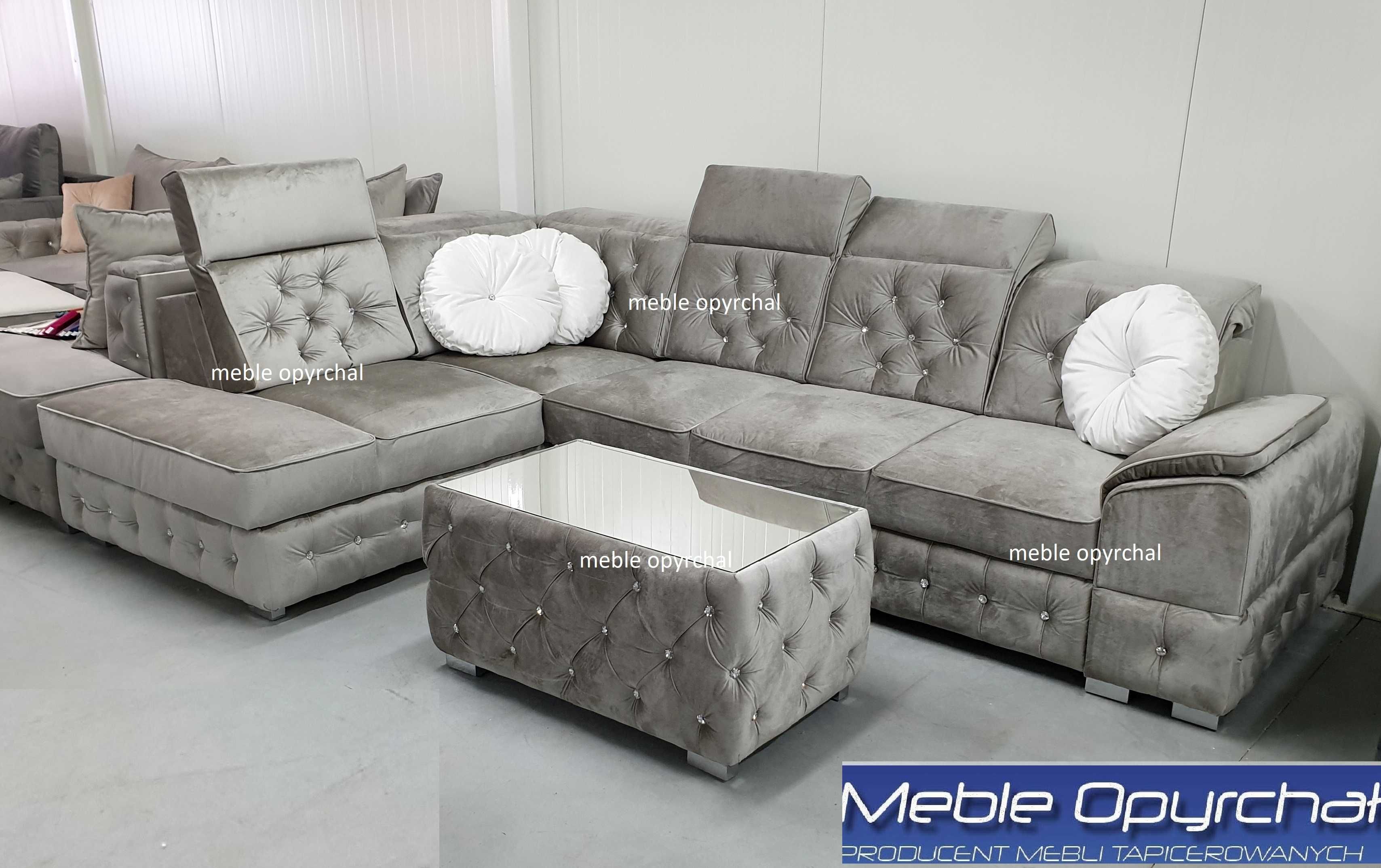 PRODUCENT!!  narożnik glamour kryształki zagłowki NR.404