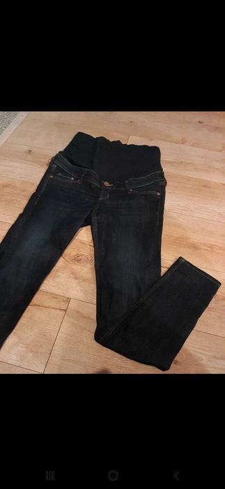 Spodnie ciążowe jeans h&m 38/M