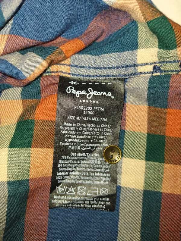 Camisa Azul Esverdeada Pepe Jeans