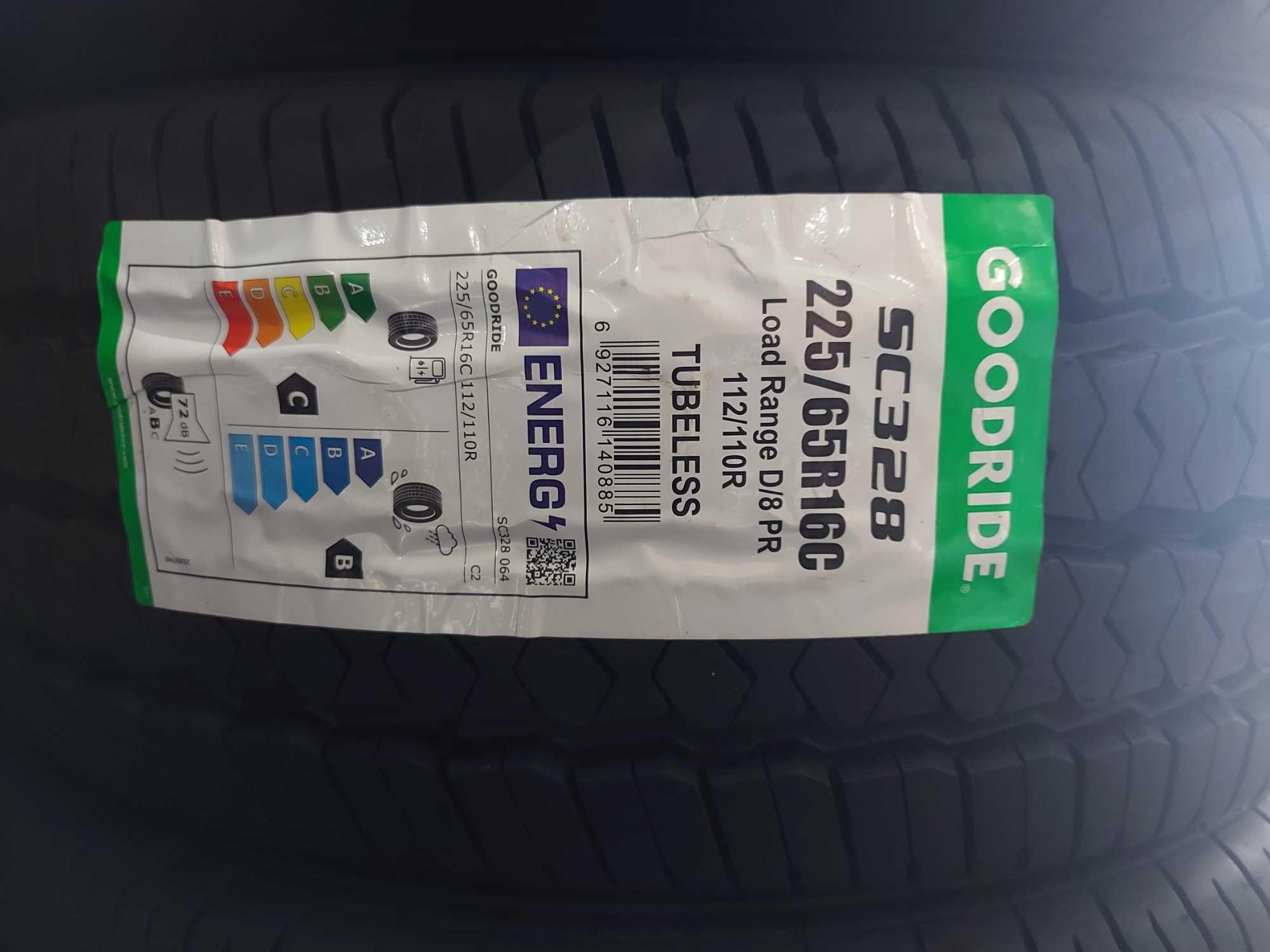 4x 225/65R16C Goodride SC328 112/110R nowe opony letnie