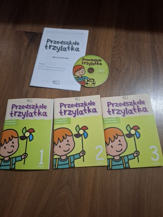 Przewodniki, płyta przedszkole trzylatka