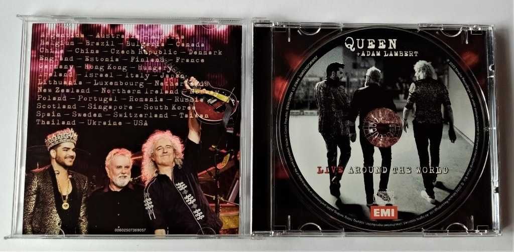 Queen + Adam Lambert - Live Around The World CD