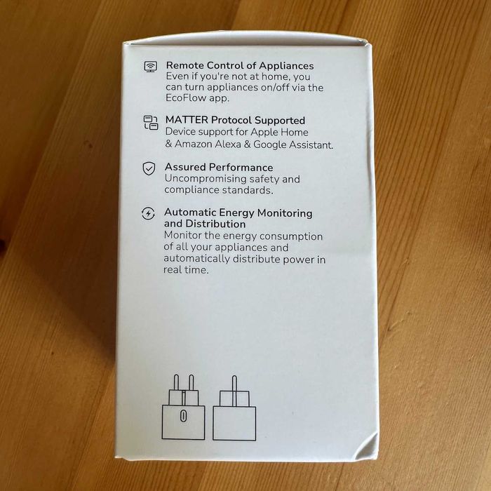 Интеллектуальная розетка EcoFlow Smart Plug с WiFi / Bluetooth!
