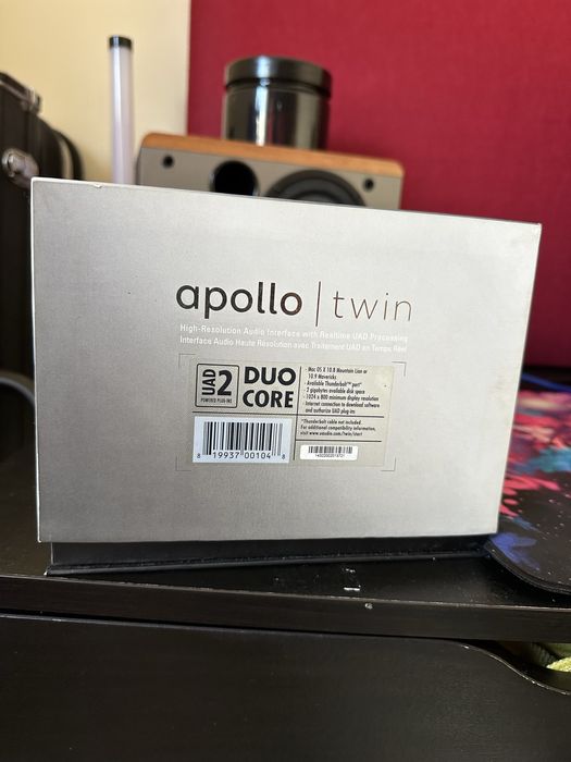 Interface Apollo Twin Duo Core Thunderbolt